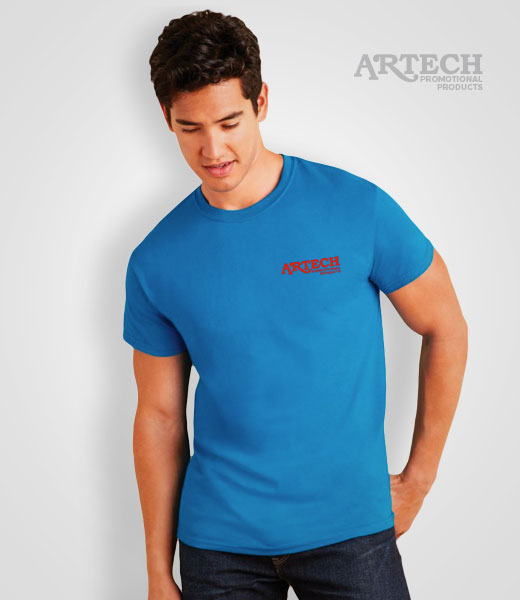 men's Gildan Softstyle T-shirt printing, screen printing tshirts, custom t-shirt printing, customize ts, printed t-shirts, merchandise, workweear, promotional clothing toronto, barrie, newmarket, Artech Promotional Products wear
