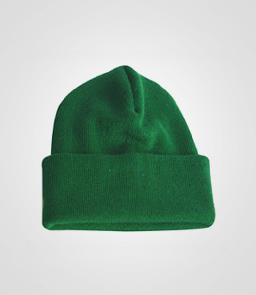 Forest Green acrylic winter hat, Toque, embroid your logo on workwear, custom hats