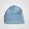 Sky Blue acrylic winter hat, Toque, embroid your logo on workwear, custom hats