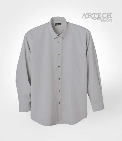Promotional Corporate dress shirts, uniform workwear, artech promotional apparel and wear, embroidered shirt, business shirts, corporate clothing wear, grey
