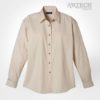 Ladies Corporate swear, business shirt, Promotional Corporate dress shirts, uniform workwear, artech promotional apparel and wear, embroidered shirt, business shirts, corporate clothing wear, Corporate wear, Stone dress Shirt, embroidery barrie, embroidery newmarket