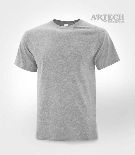 Screen printing T-shirts, cheap printed t-shirt, artech promotional wear, event tees, giveaways, band merch, canada, promotional apparel, tshirt athletic heather