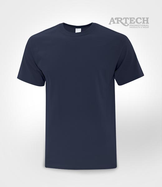 Screen printing T-shirts barrie, cheap printed t-shirt, artech promotional wear, event tees, giveaways, band merch, canada, promotional apparel, tshirt navy
