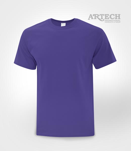 Screen printing T-shirts Vaughan, cheap printed t-shirt, artech promotional wear, event tees, giveaways, band merch, canada, promotional apparel, tshirt purple