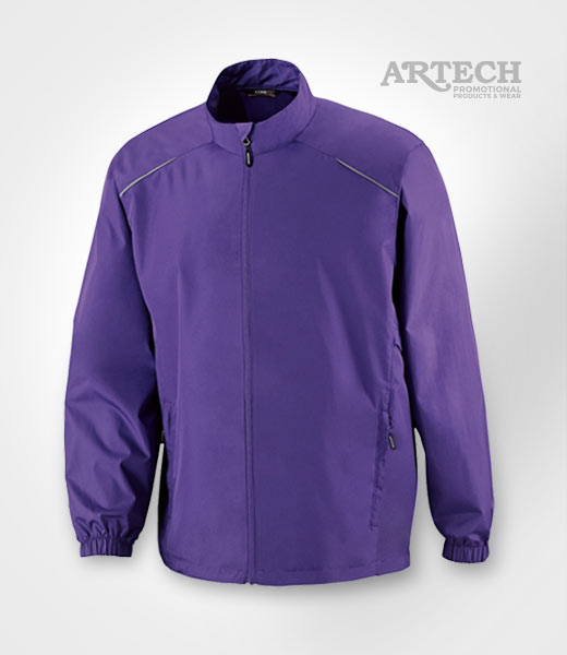 Promotional Jacket, Lightweight Jacket, custom embroidery, promotional apparel, clothing, fall jacets, barrie, orillia, peterborough, toronto, artech promotional products, corporate wear, uniforms, embroidery, purple jacket, mens jacket coat