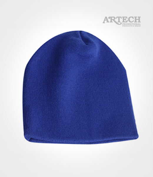 Royal Blue Winter Toque, Short acrylic winter hat, Toque, embroidery logo, workwear, custom hats, beanie, custom embroidery, Artech Promotional